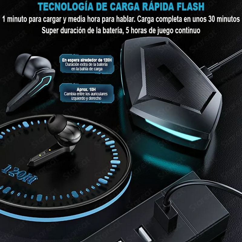 Audífonos Inalámbricos Bluetooth P30 Gamer Bass Hifi In Ear