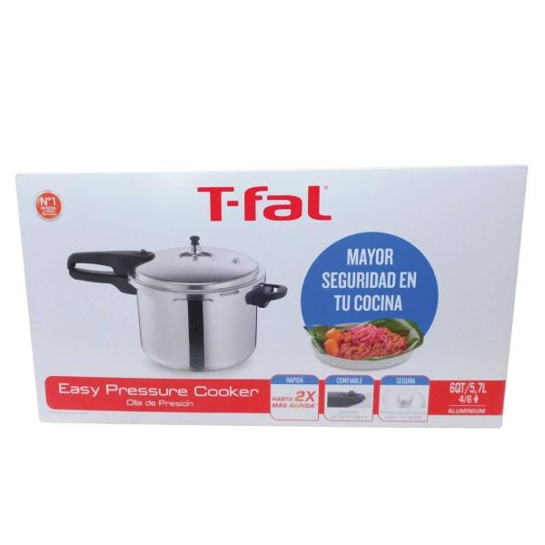 Olla Express De Presión 6 Qt Aluminio Easy Pressure Cooker T fal 92160pc