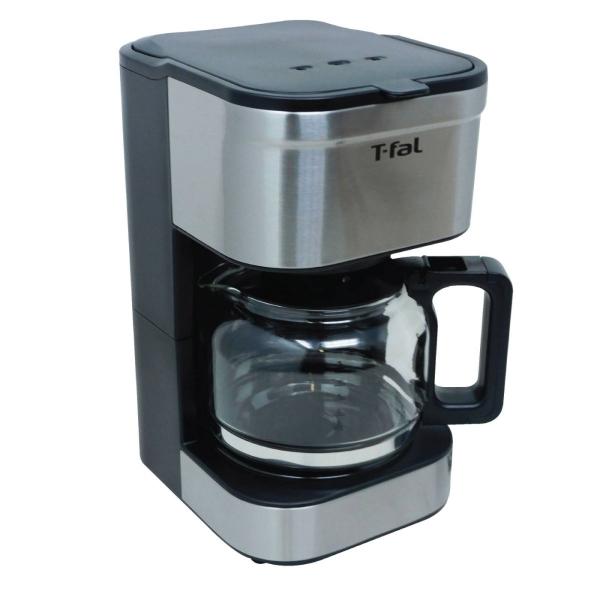 Cafetera de Goteo 7 Tazas Elegance Acero Inoxidable T FAL CM223DMX