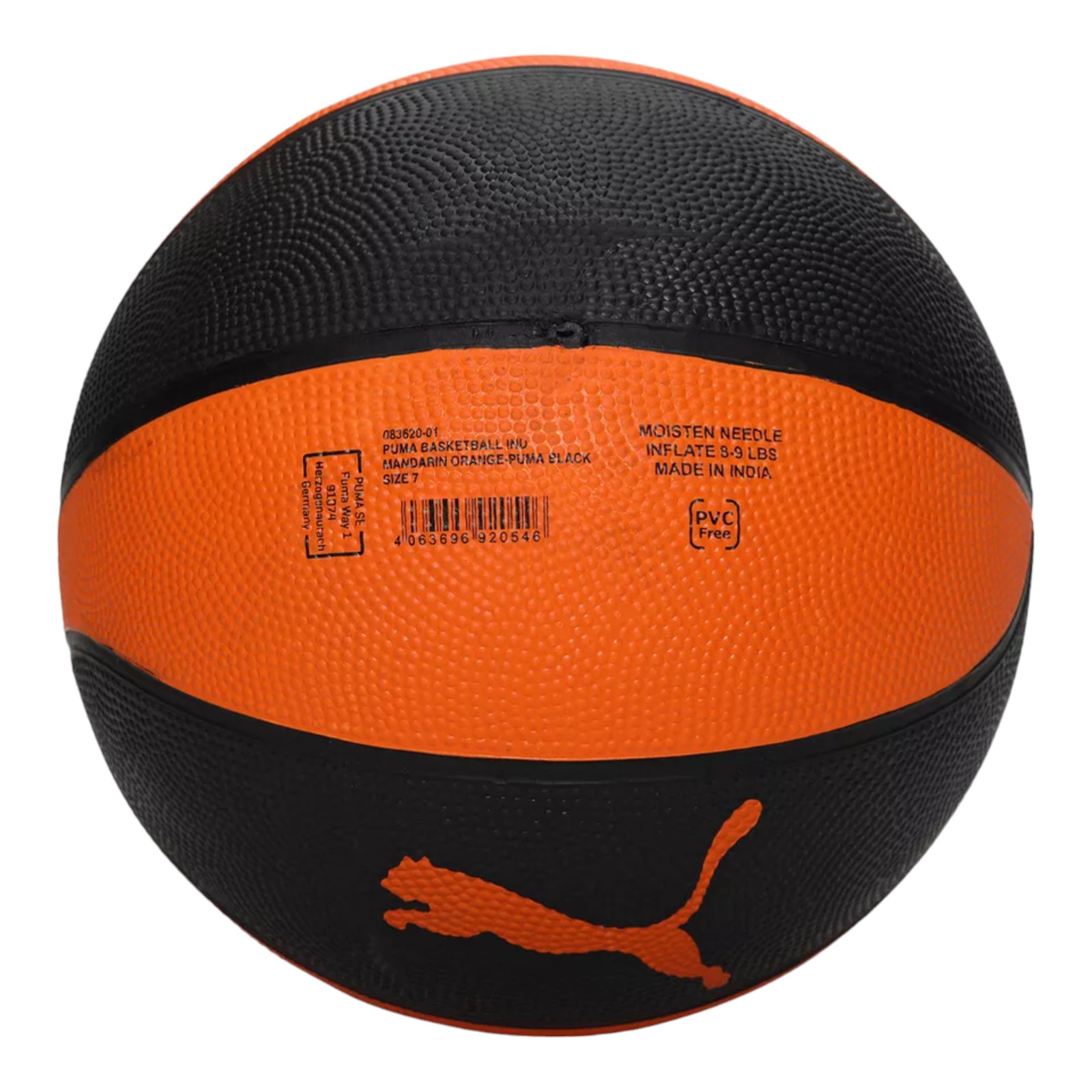 BALON PUMA NEGRO PUMA BASKETBALL IND 8362001.
