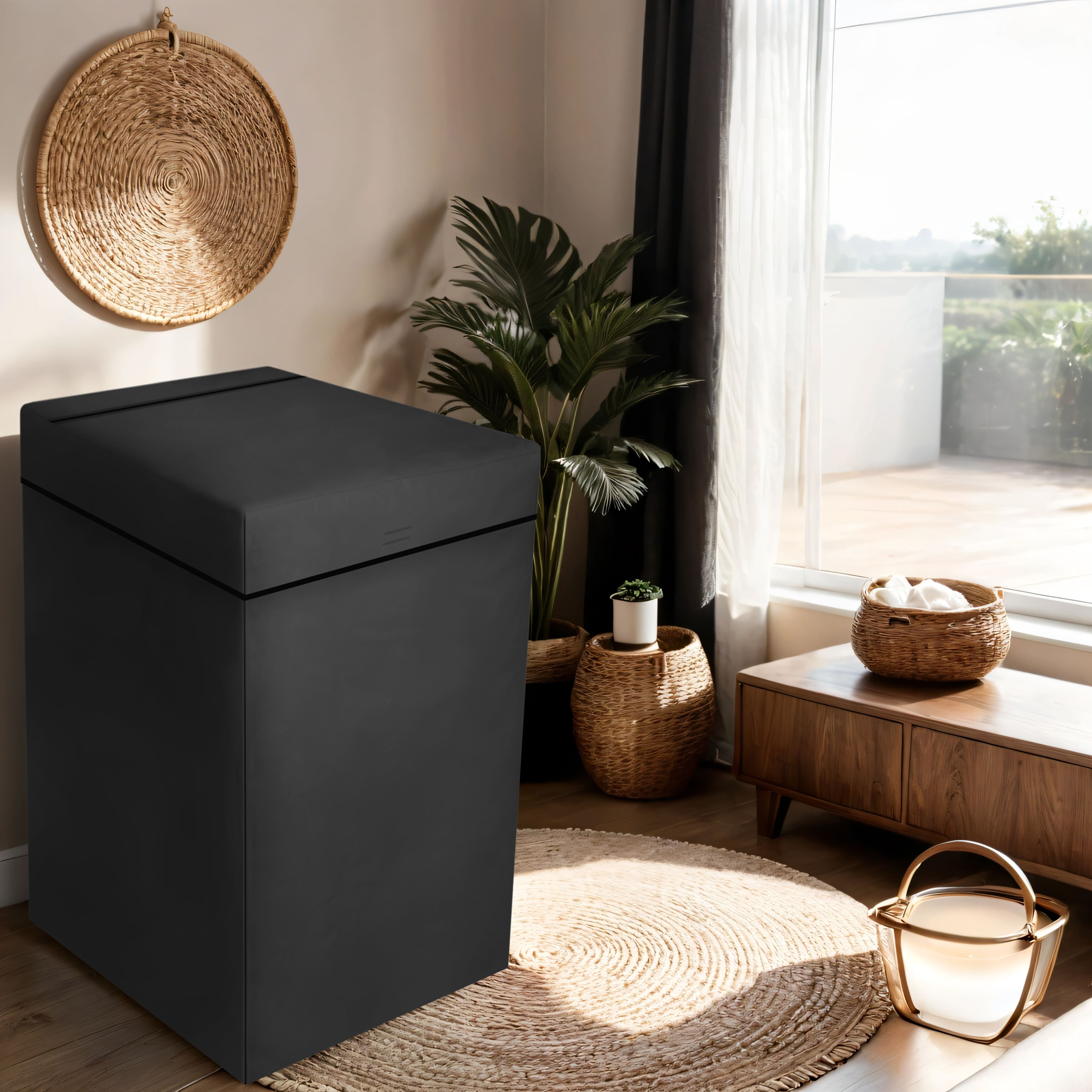 Funda Para Lavadora Digital de Carga Superior Black GILA Essentials.