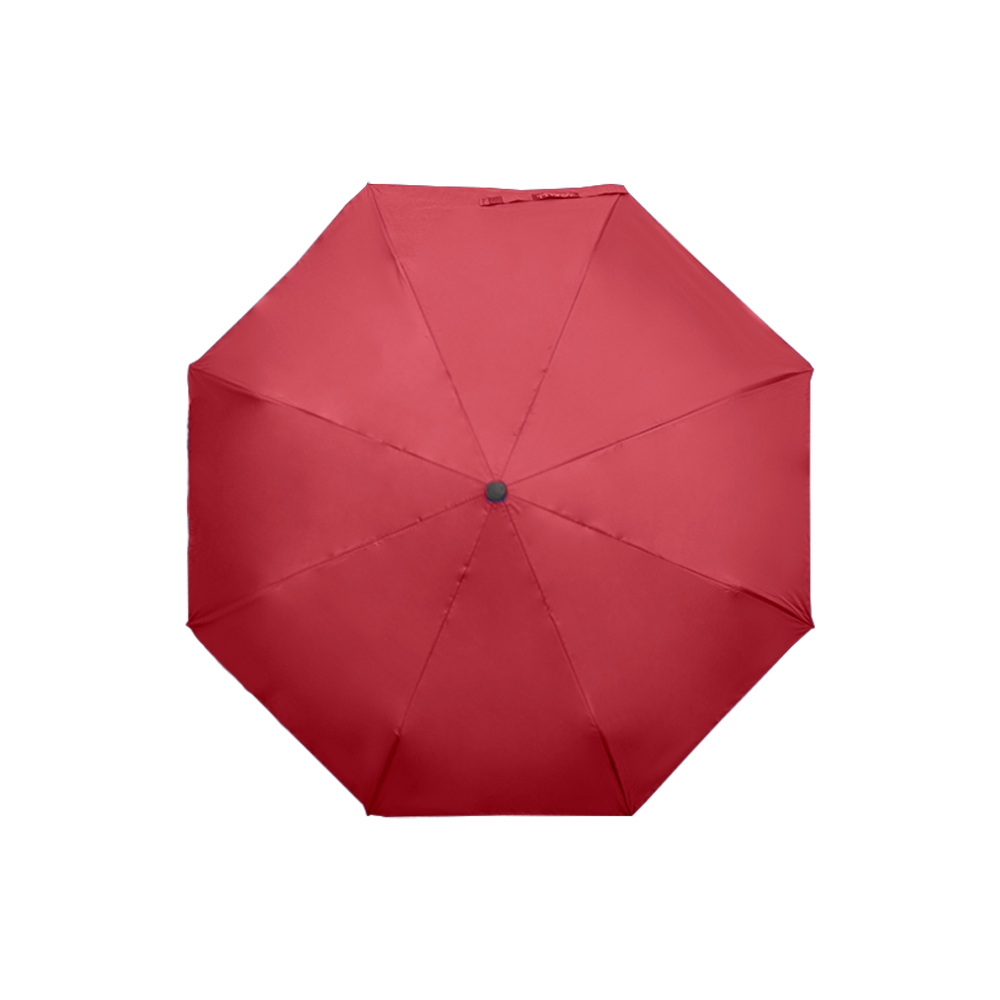 Paraguas de bolsillo Reforzado con 8 Varillas Resistente a Vientos y Lluvias Fuertes, Mango Ergonómico y automático.