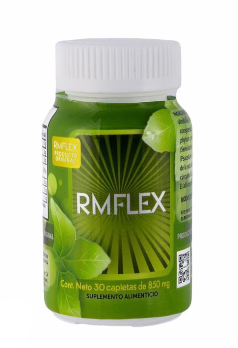6 FRASCOS RMFLEX ORIGINAL 30 CAPLETAS.