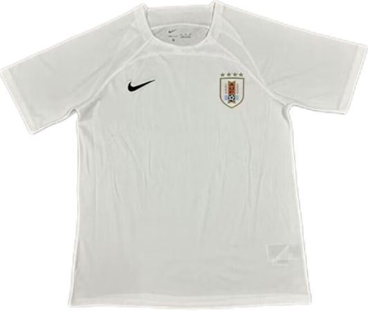 Nuevo! Jersey Uruguay Copa America 2024/2025 Visita Blanca Talla S.