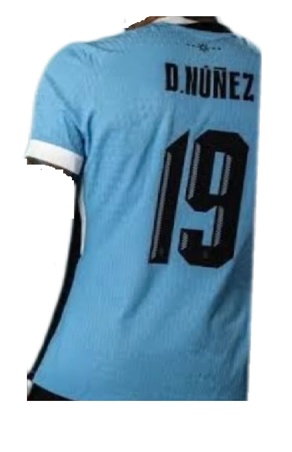Nuevo! Jersey Uruguay 2024/2025 Titular Local Azul Darwin Nuñez 9 Talla XL.