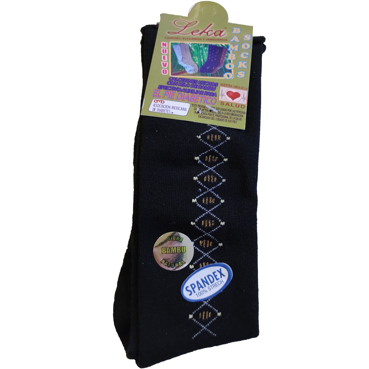 Calcetines de Bambú para Diabético Caballero Leka 12.1 (6 pares)