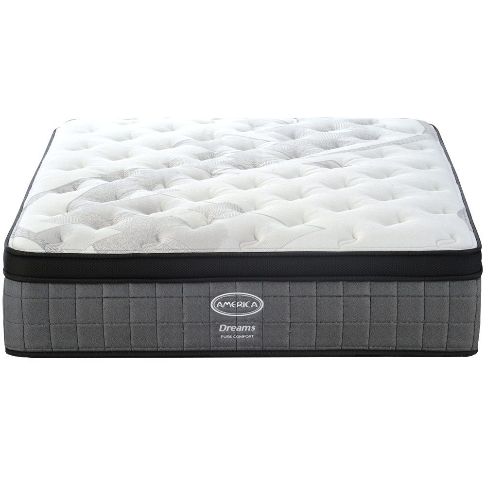 Colchon Queen Size America Dreams Colchoneta Extra Confort Descanso Premium.