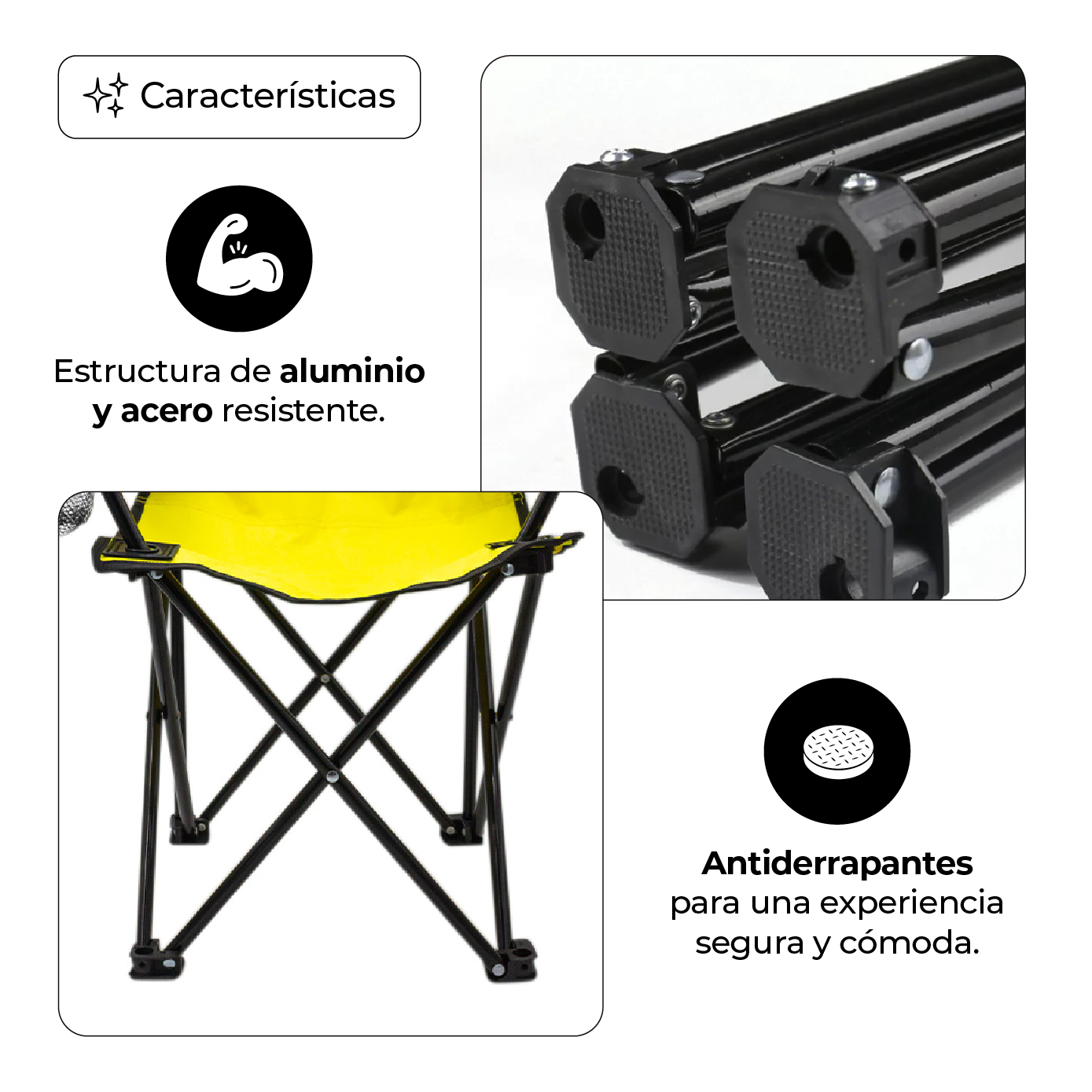Silla Plegable Para Camping Infantil Pato .