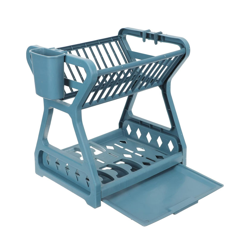 Escurridor de 2 niveles plastico chico.