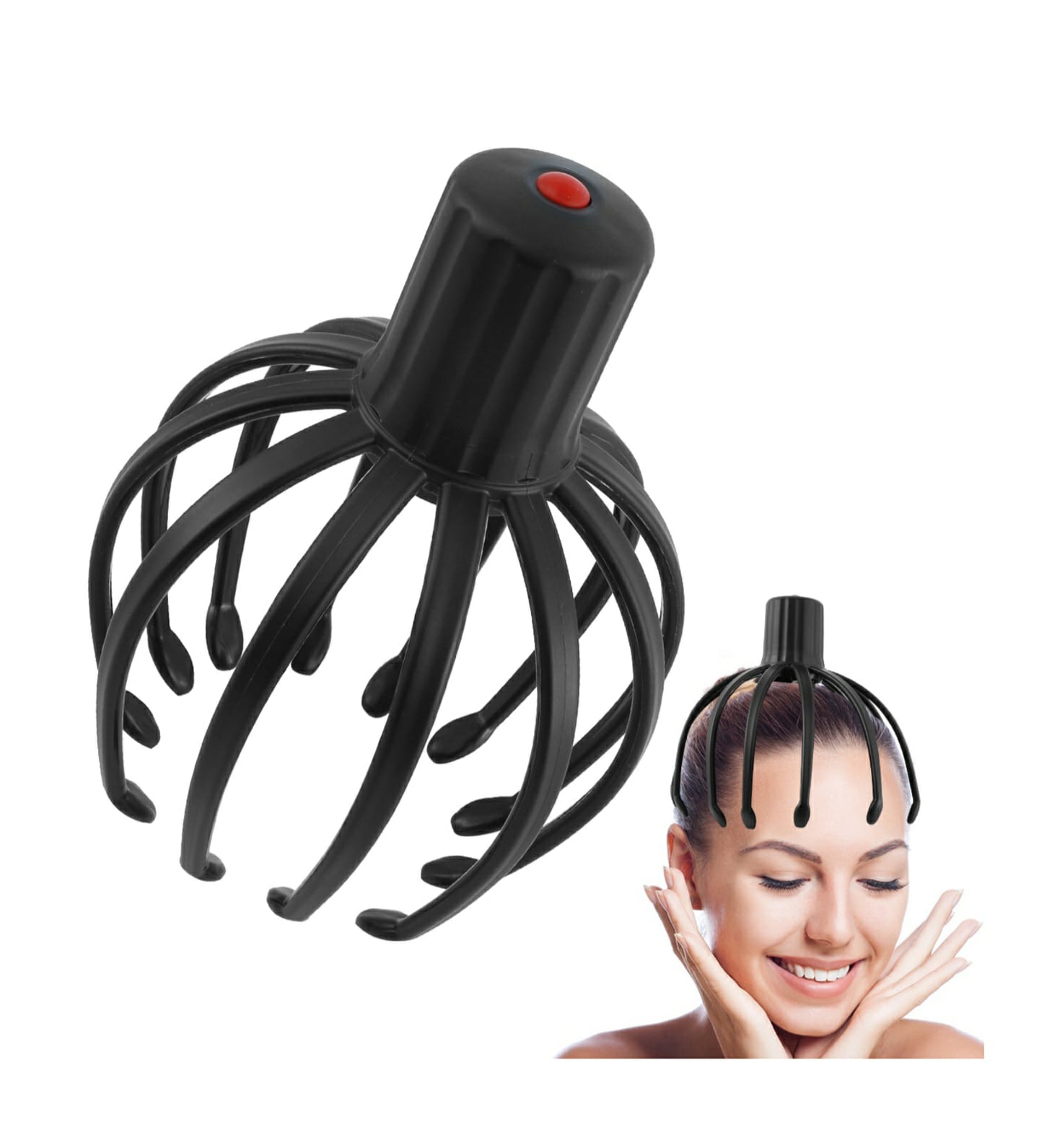 Masajeador De Cabeza Piojito Relajante.