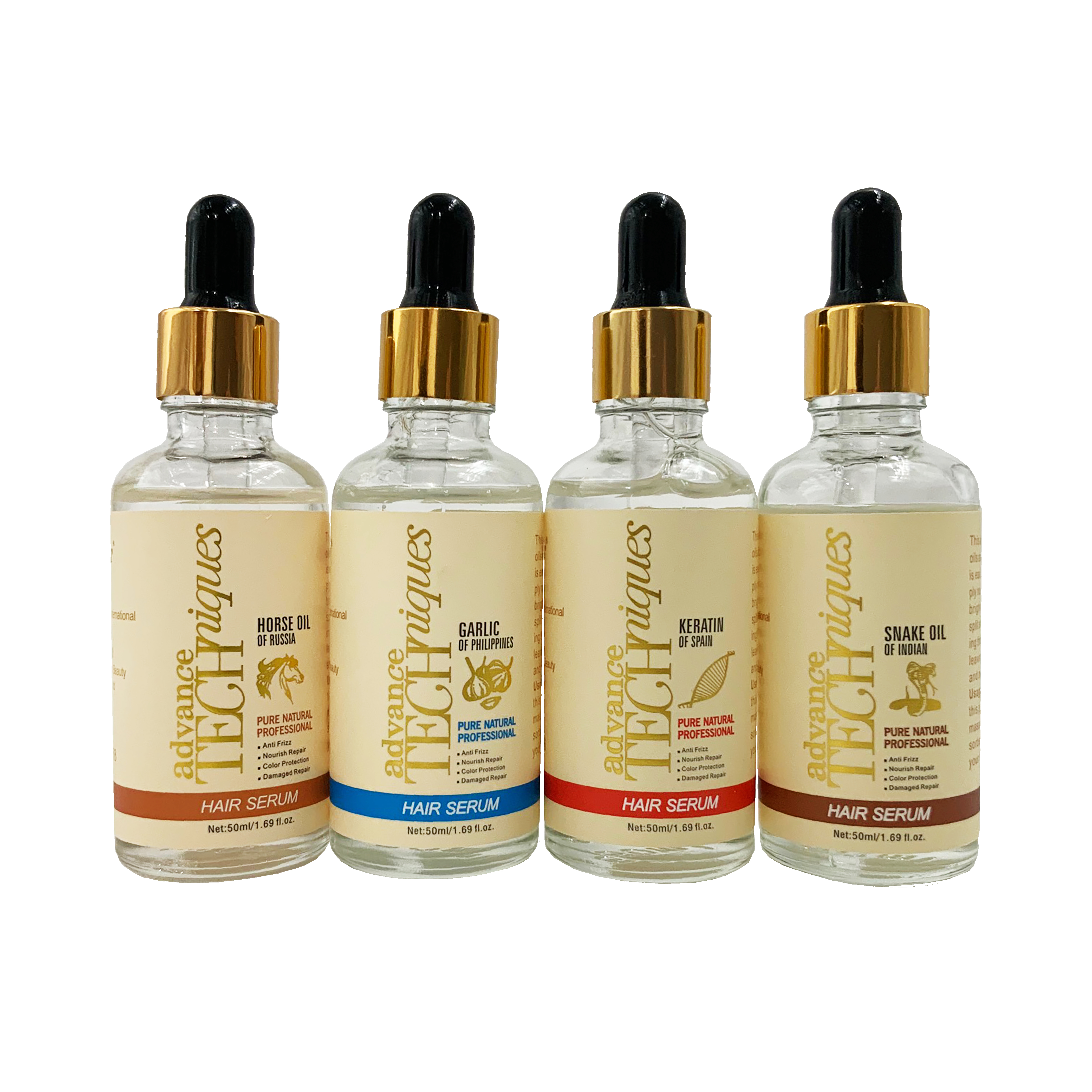 Kit De Aceite Para El Cabello Termoprotector (4 Piezas) OFERTA 2 X 1