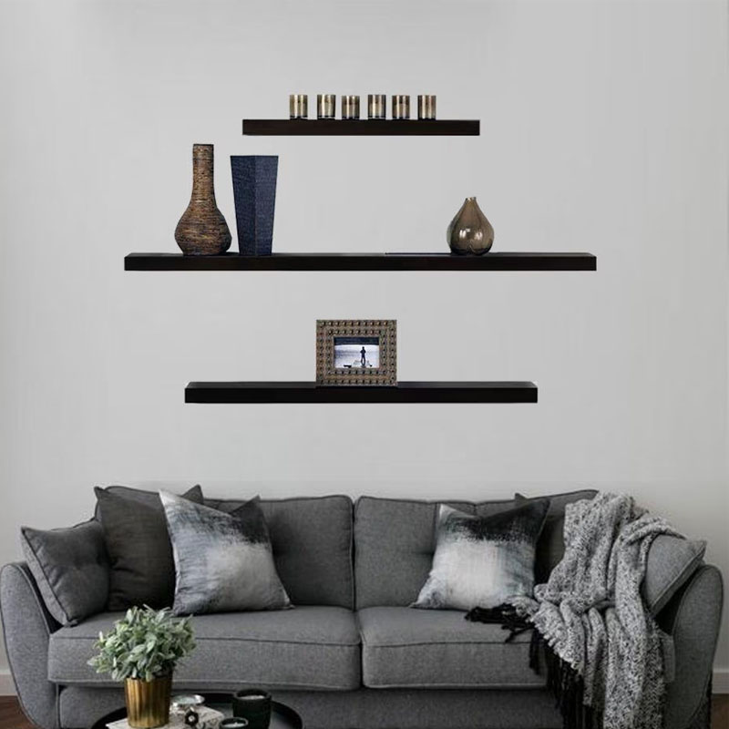 SET DE 3 REPISAS FLOTANTES DECORATIVAS.