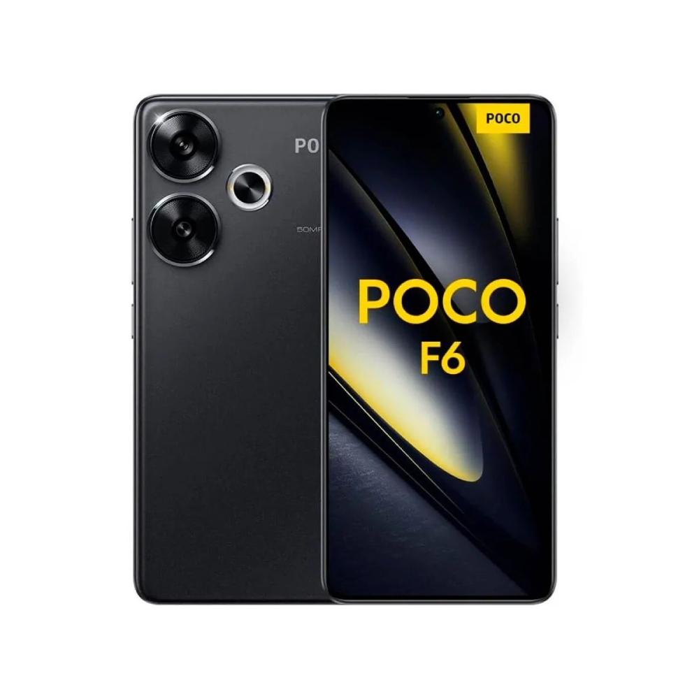 Xiaomi Poco F6 256GB 8GB RAM Dual SIM 5000 mAh - Negro (Nacional).