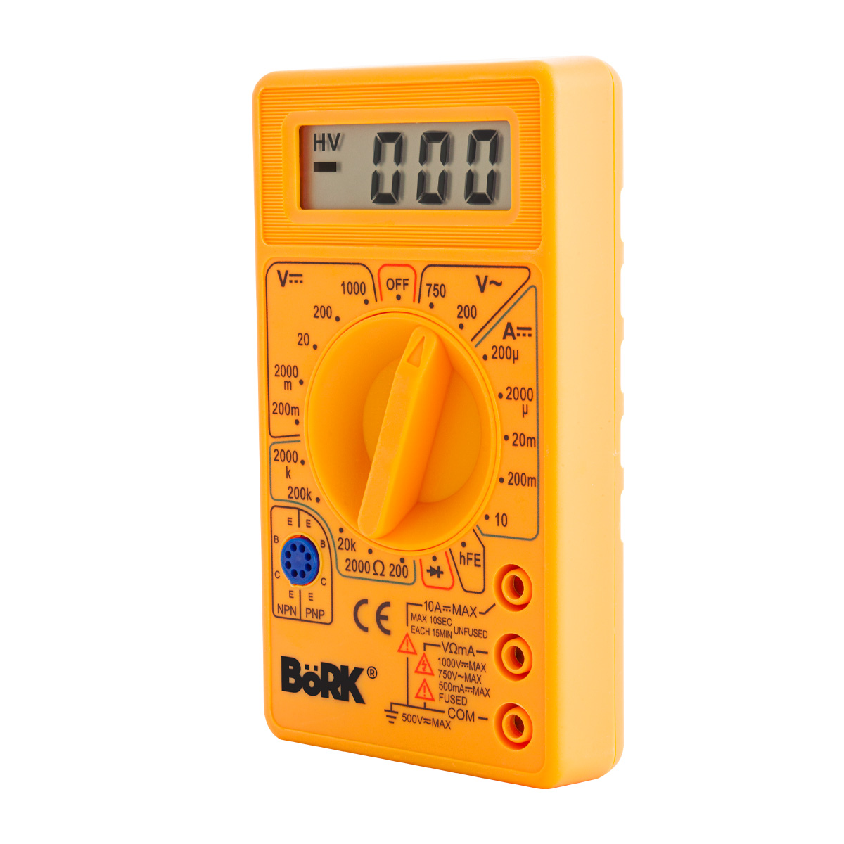 Multímetro Digital Con Medidor De Frecuencia Mp-6012