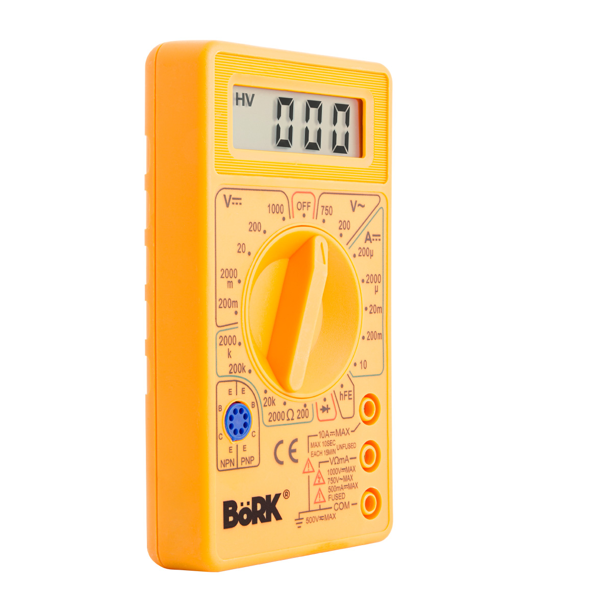 Multímetro Digital Con Medidor De Frecuencia Mp-6012