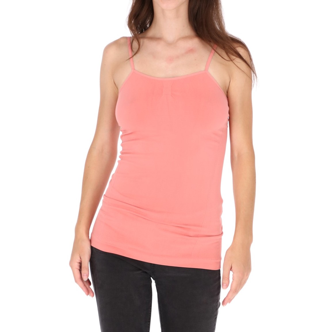 Blusa De Tirantes Para Mujer Licra Basica Varios Colores