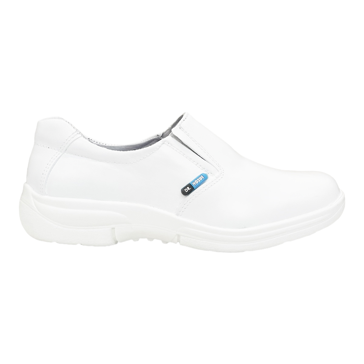 Zapatos Blancos De Enfermera Dr. Hosue Suela de válvula Piel 6816