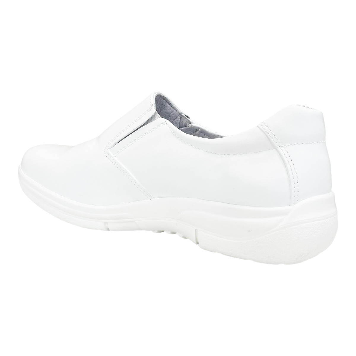 Zapatos Blancos De Enfermera Dr. Hosue Suela de válvula Piel 6816