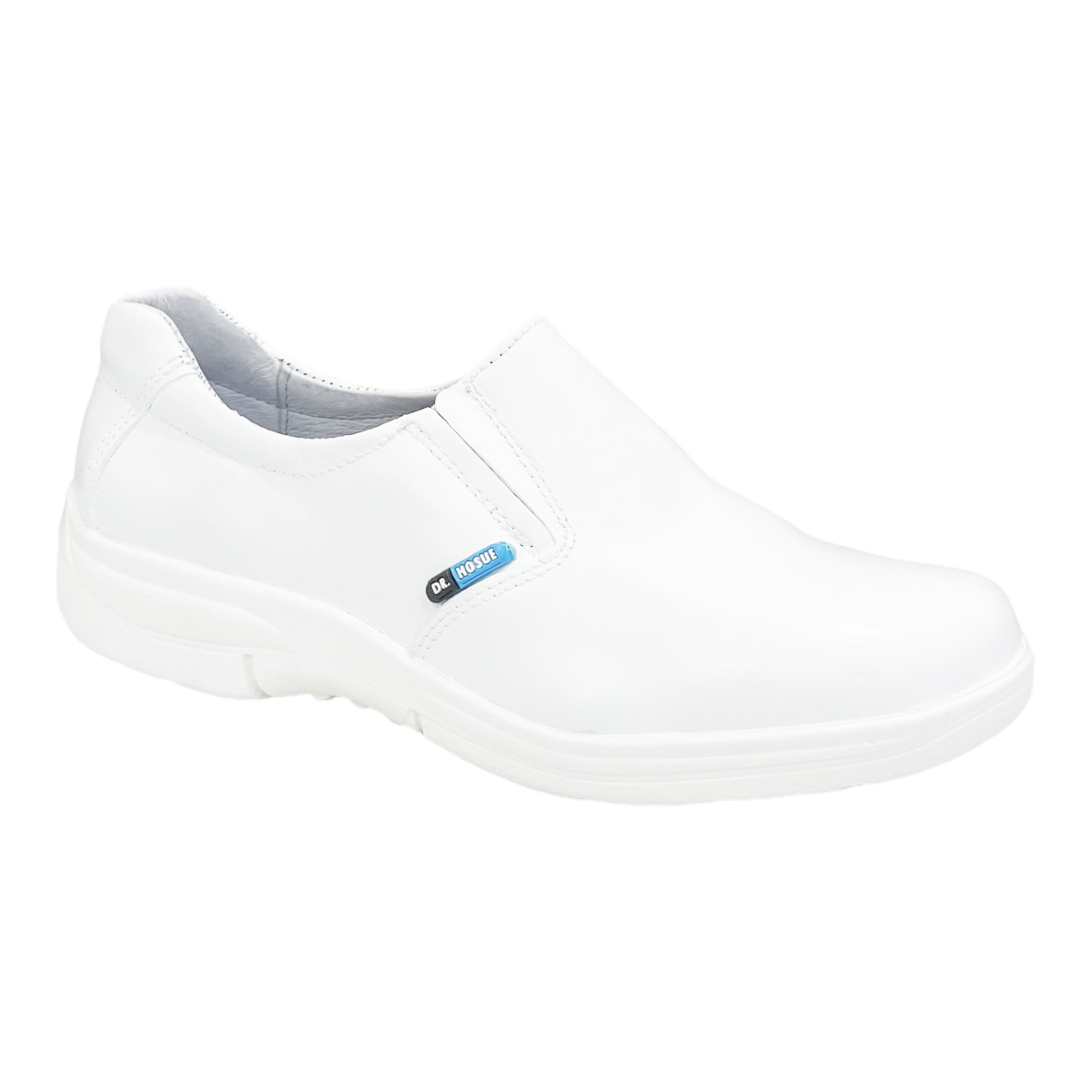 Zapatos Blancos De Enfermera Dr. Hosue Suela de válvula Piel 6816