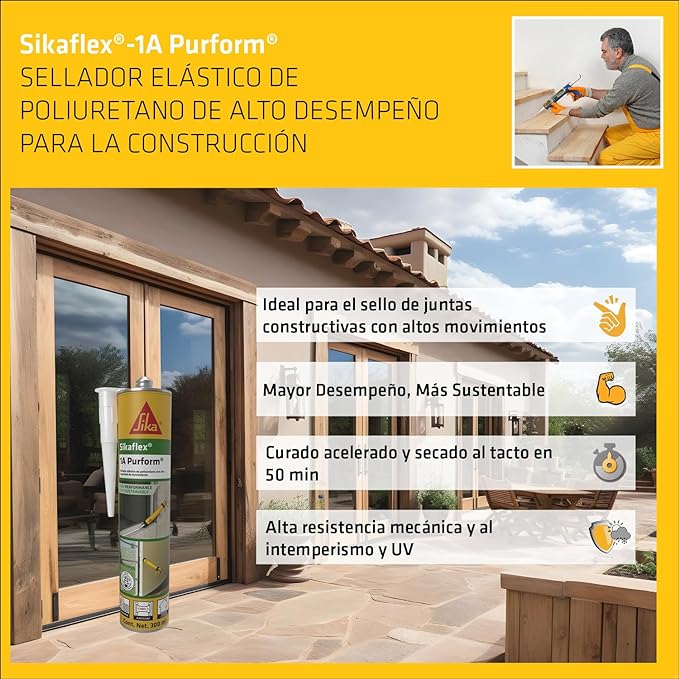 Sellador elástico Sika 1a blanco