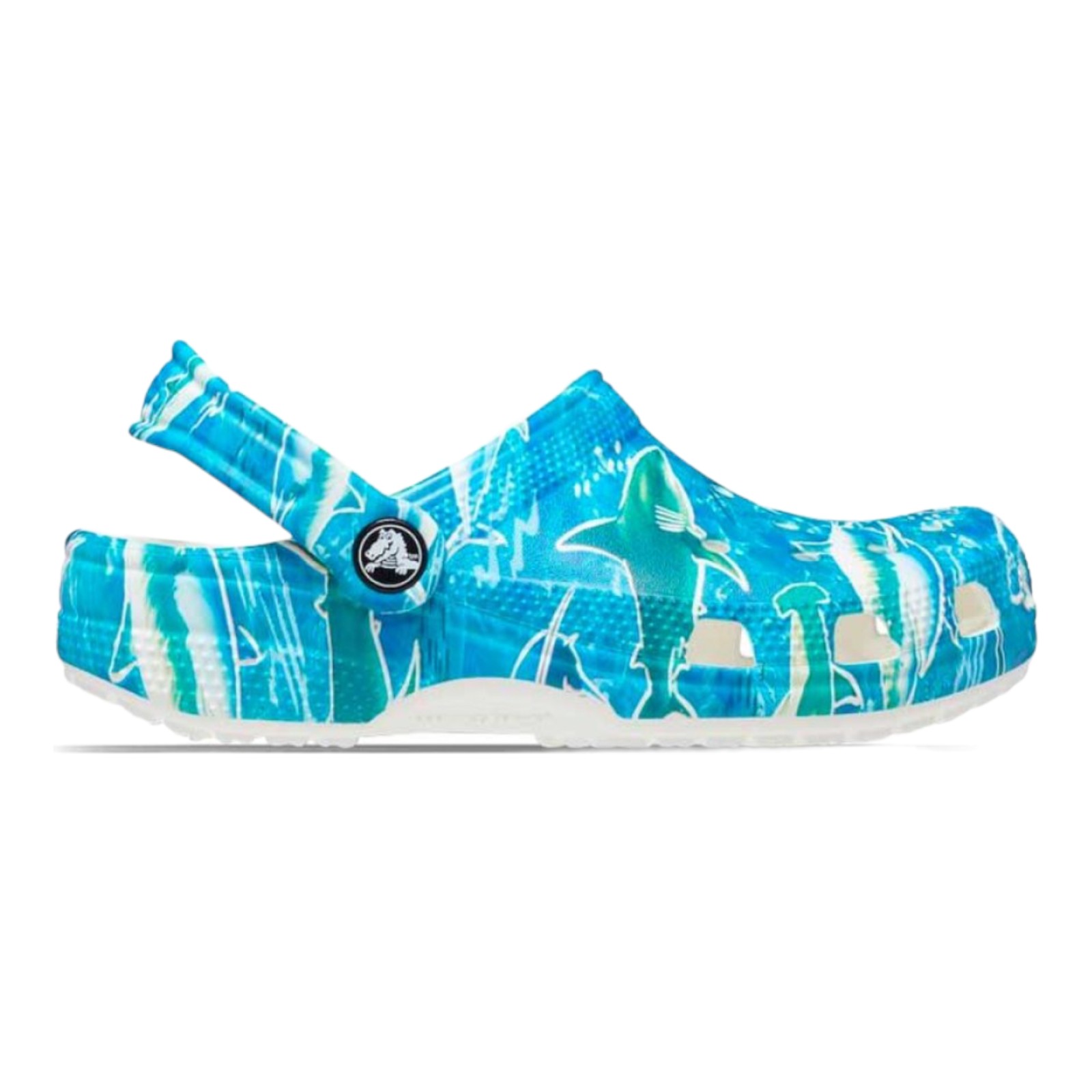 SANDALIAS CROCS NIÑOS AZUL CROCS CLASSIC POOL PARTY CLOG 207826941.