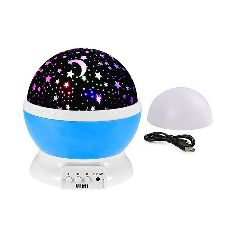 LAMPARA DE MESA NOCHE ESTRELLADA.