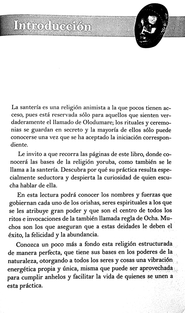Santeria Cubana Orígenes Y Bases De La Regla De Ocha Osha