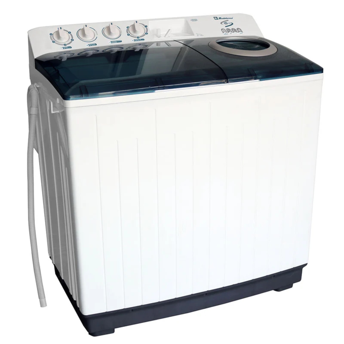 Lavadora Koblenz LDM-15B Dos Tinas 15 Kg Blanca ENDY*.