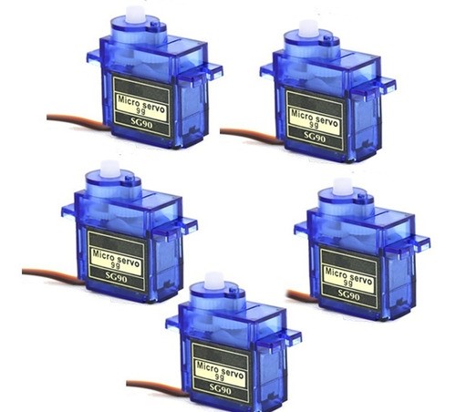 Servomotor Micro Sg90 1.6kg Servo Motor Arduino Pic 5 pzs 