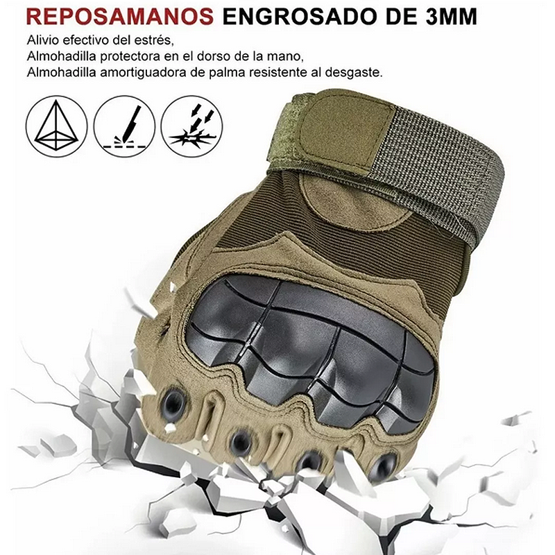 Guantes Tácticos Militares Con Dedos Completos