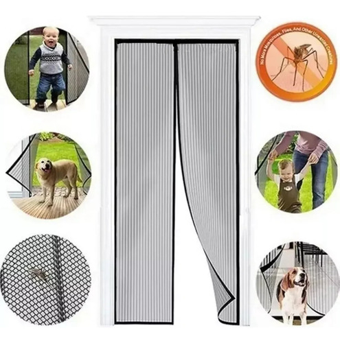  Mosquitero Magnético Cortina De Puerta Anti-mosquito Mosca.