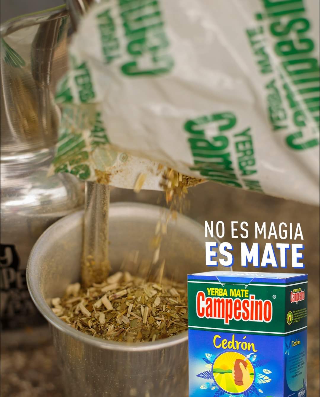 Yerba Mate Campesino Cedrón 500 g.