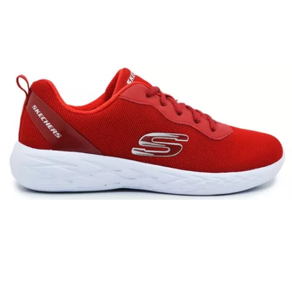 Tenis Skechers Go Run 600 Rojo para correr Nino Talla 20