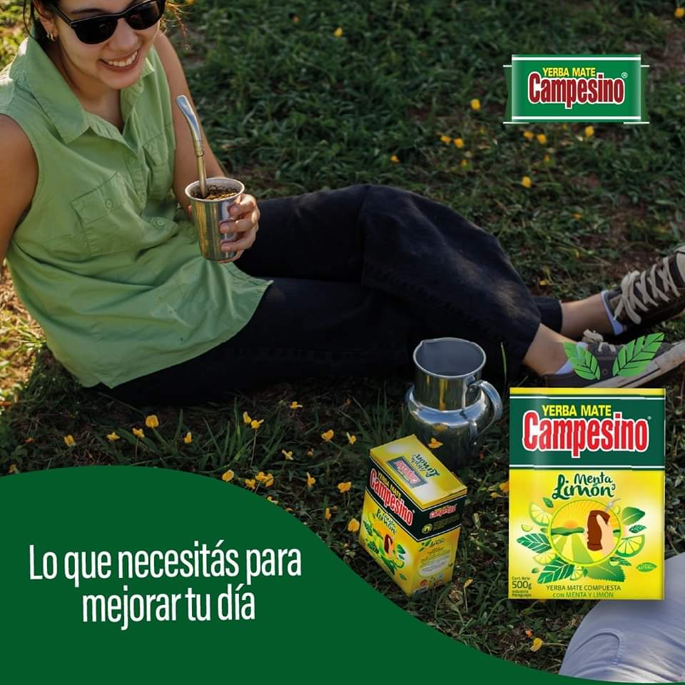 Yerba Mate Campesino Menta y Limón 500 g