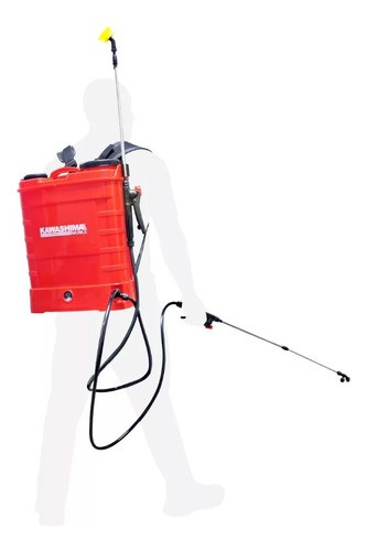Kawashima Electrico Ak20le Aspersor Fumigador 20litros Color Rojo