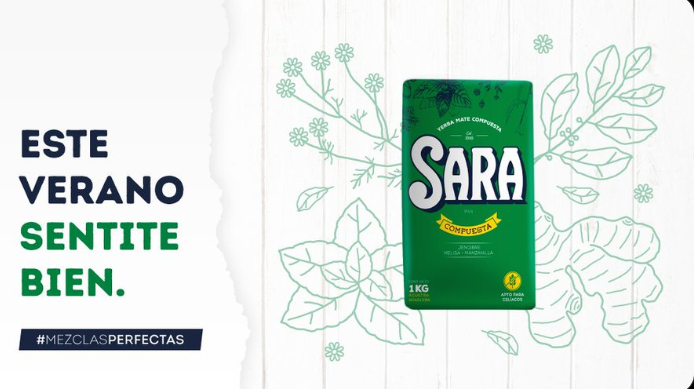 Yerba Mate Sara Compuesta 1 kg