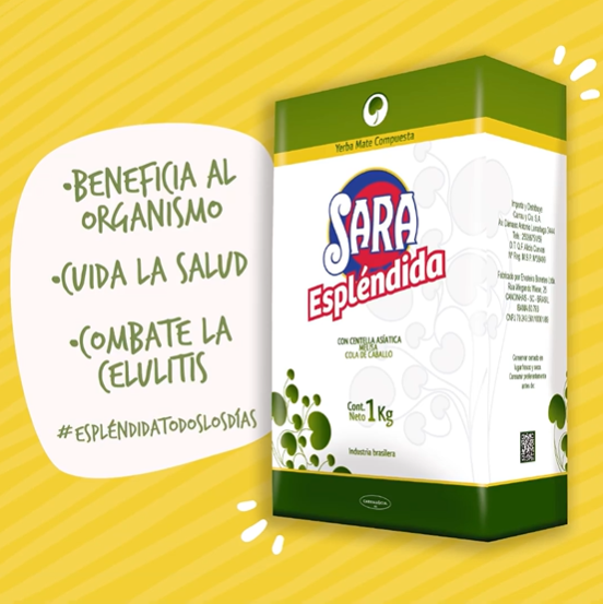 Yerba Mate Sara Espléndida 1 Kg