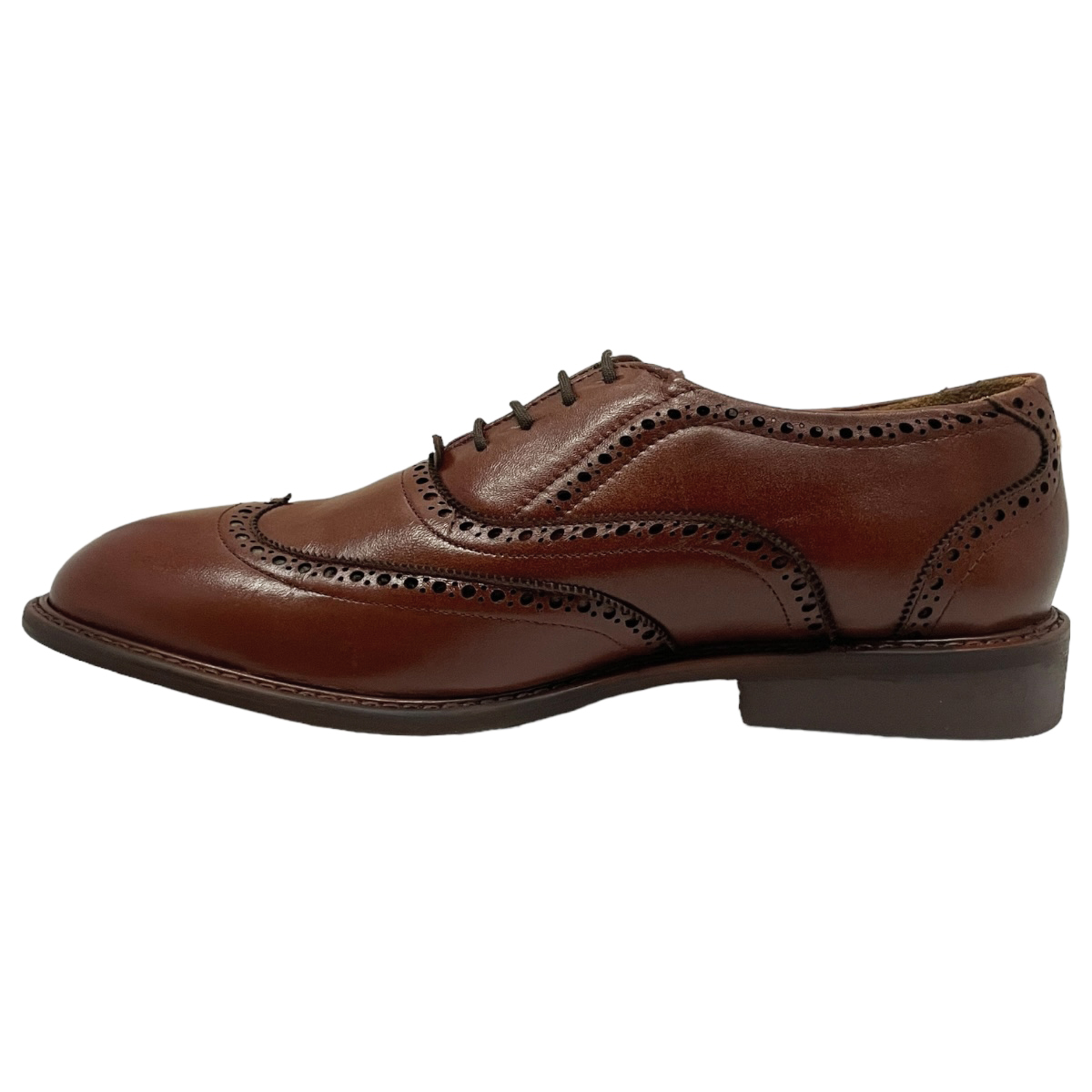 Zapatos De Vestir Bostoniano Hombre Vino Vogatti Piel Cómodo