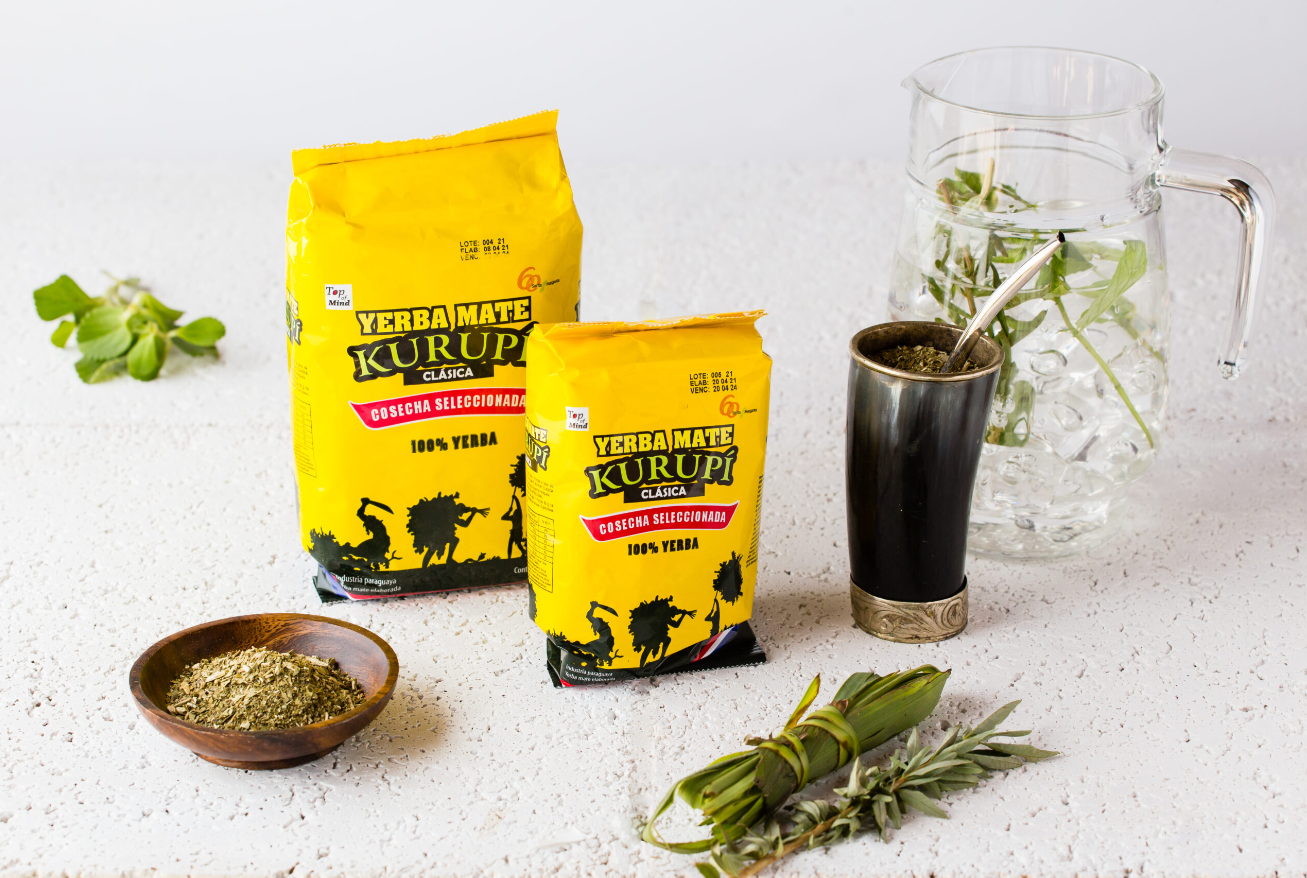 Yerba Mate Kurupí Clásica Cosecha Seleccionada 500 g