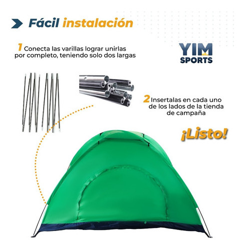 Casa Tienda De Campaña Impermeable 2 Personas Iglu Campismo