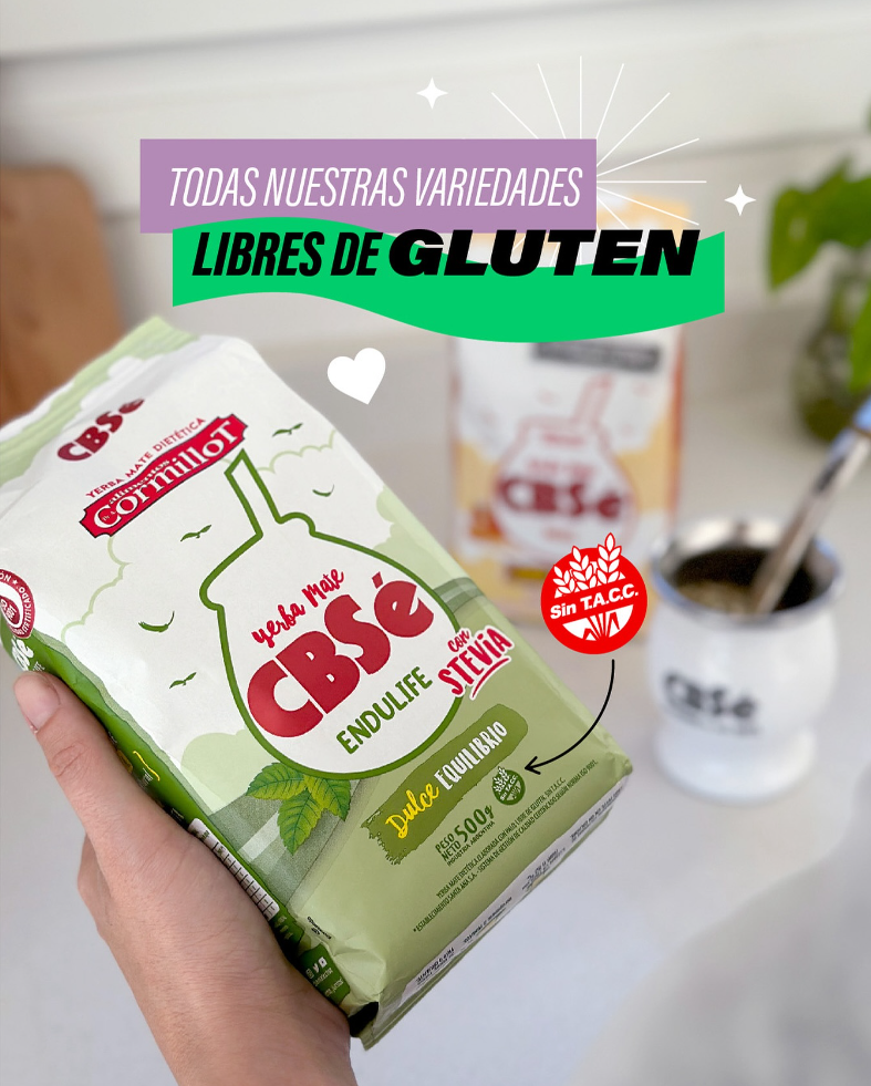 Yerba Mate Cbsé Endulife 500 g.