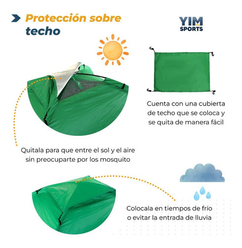 Casa Tienda De Campaña Impermeable 2 Personas Iglu Campismo