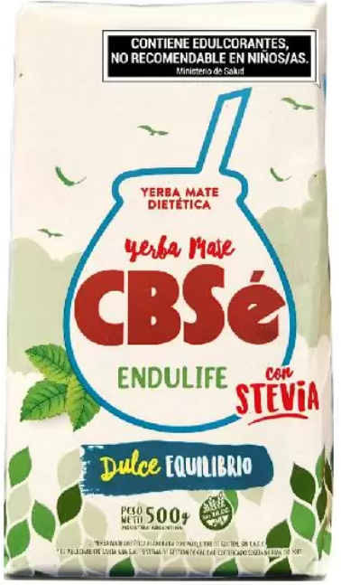 Yerba Mate Cbsé Endulife 500 g.