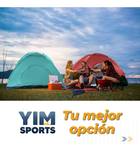 Casa Tienda De Campaña Impermeable 2 Personas Iglu Campismo