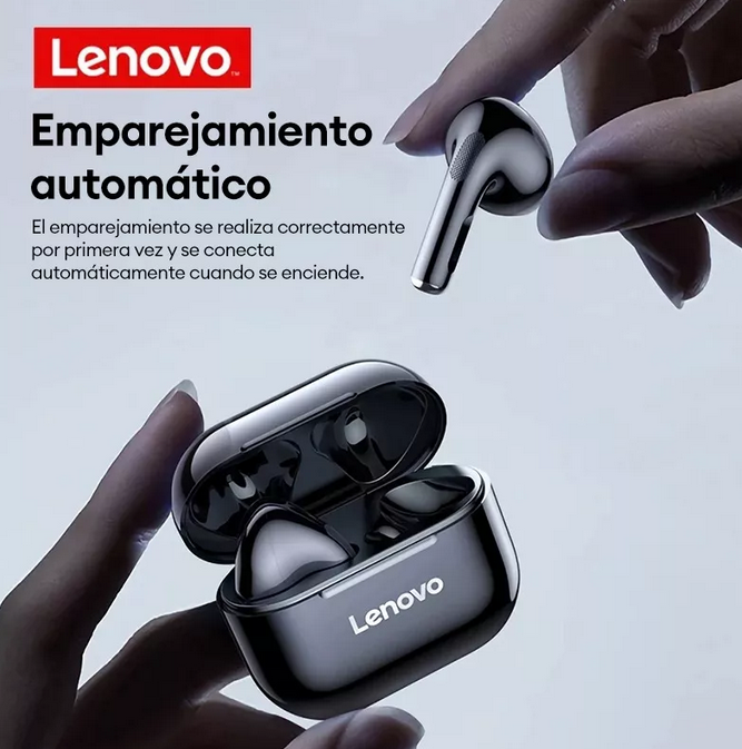 Audífonos in-ear inalámbricos Lenovo LivePods LP40 Blancos