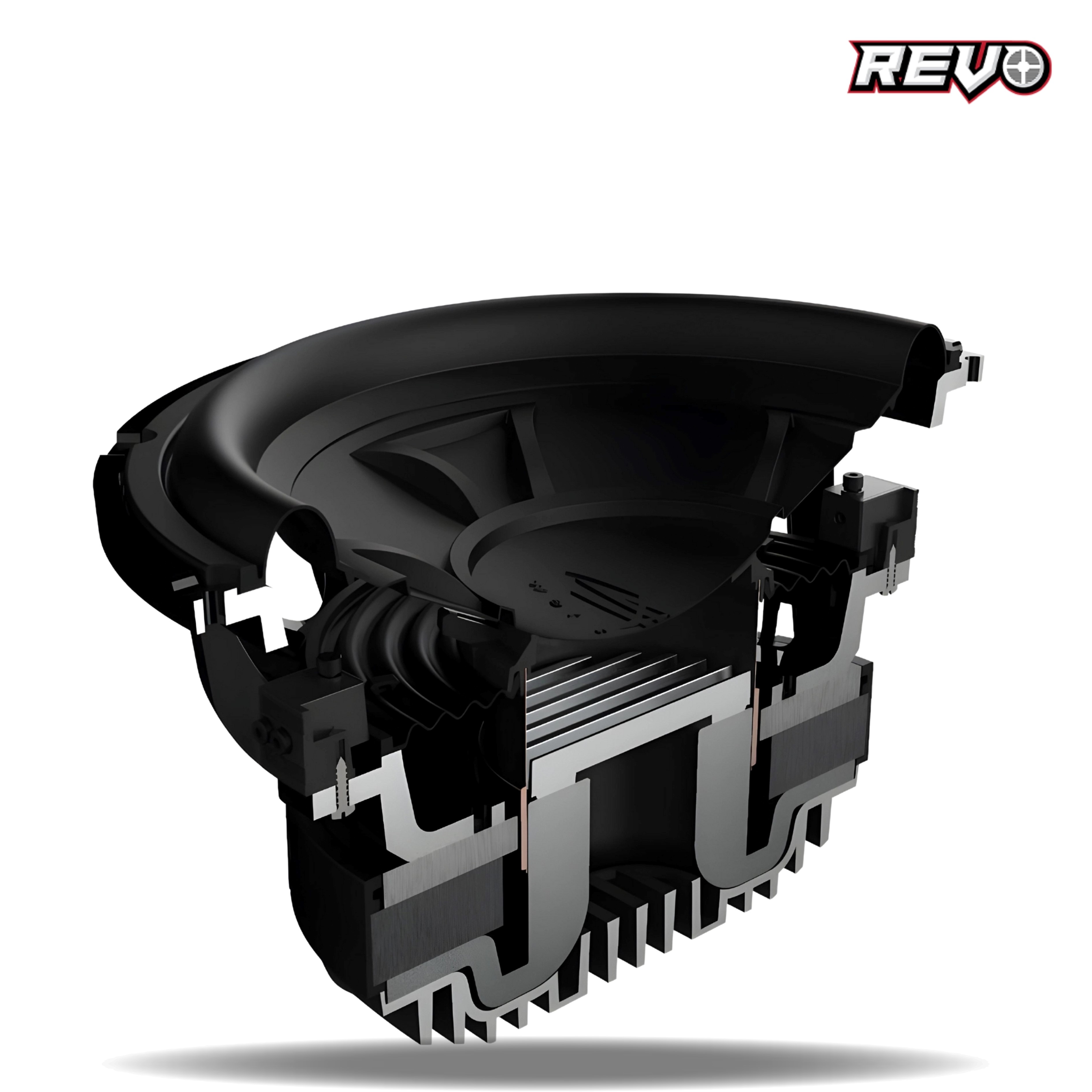 Subwoofer Marino Wet Sounds REVO 12 XXX V4-B 2400 Watts 12 Pulgadas 2 Ohms Dual SPL 