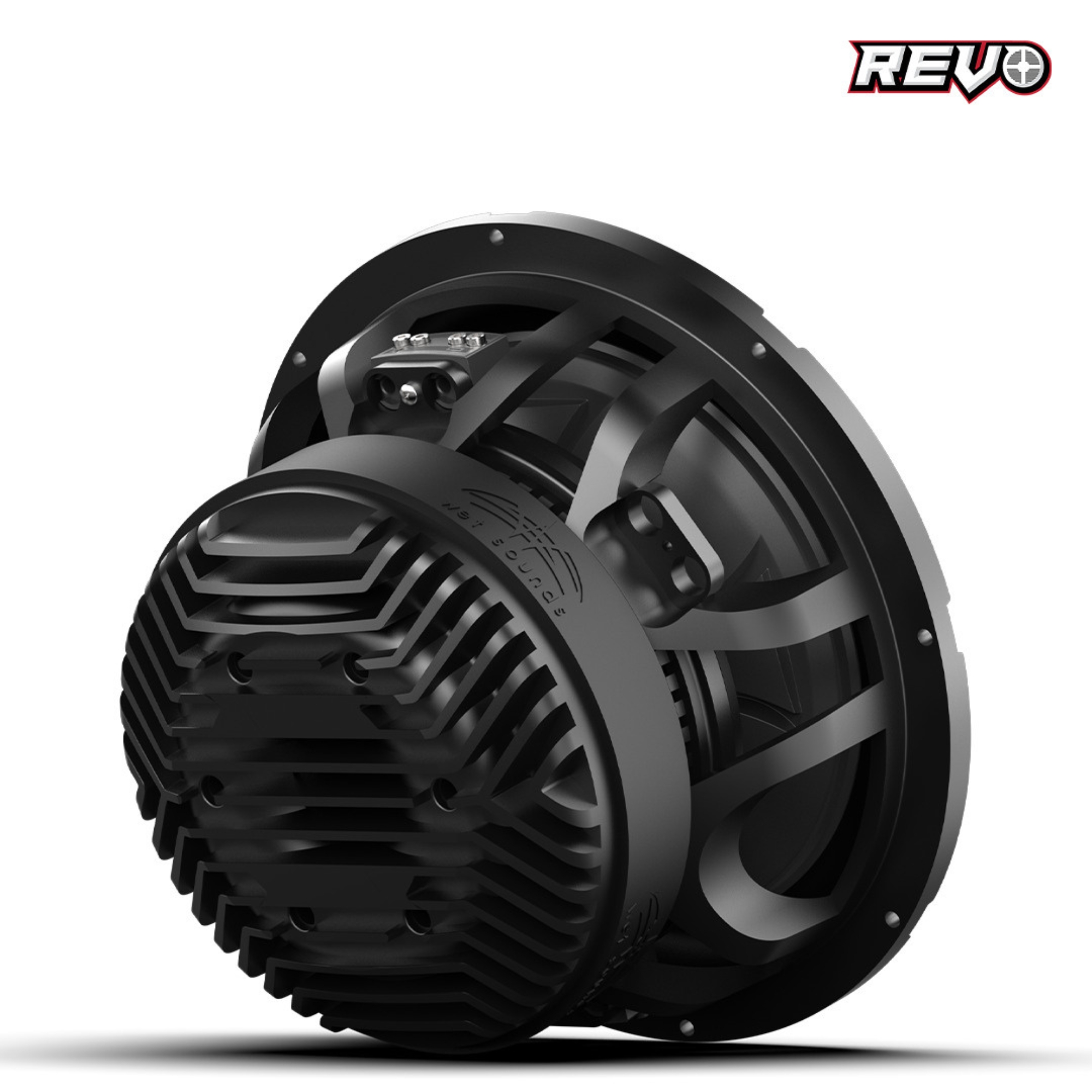 Subwoofer Marino Wet Sounds REVO 12 XXX V4-B 2400 Watts 12 Pulgadas 2 Ohms Dual SPL 
