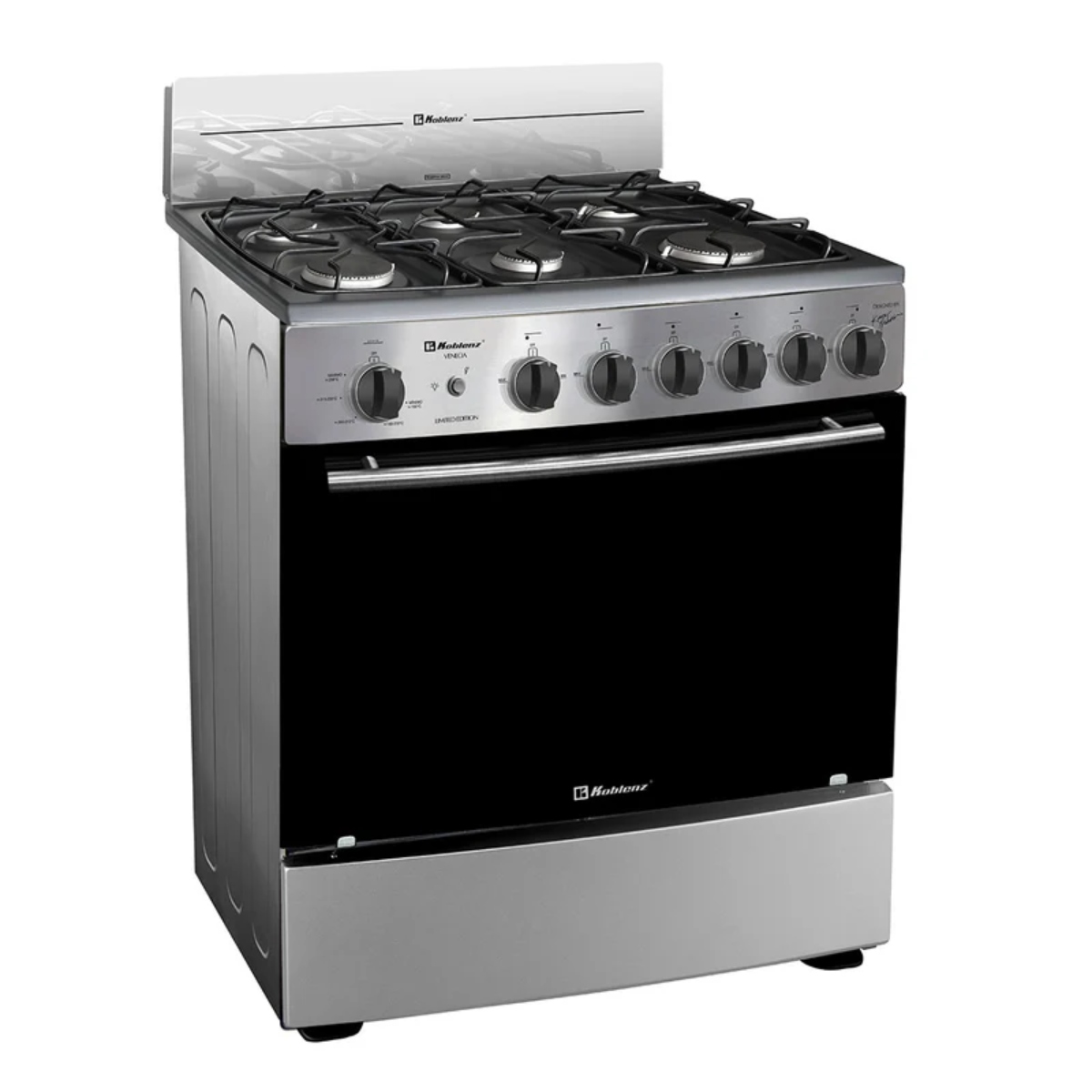 Estufa Koblenz EK 1131 VA Venecia 6 Quemadores Inox ORTY