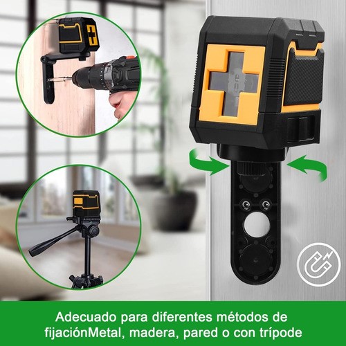 Nivel Láser Goxawee Multifuncional Autonivelante De 2 Líneas