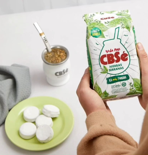 Yerba Mate Cbsé Hierbas Serranas 500 g.